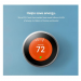GOOGLE NEST LEARNING THERMOSTAT-STEEL