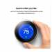 GOOGLE NEST LEARNING THERMOSTAT-STEEL