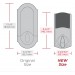 Kevo Traditional Touch-to-Open Smart Loc