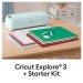 CRICUT EXPLORE 3 + STARTER KIT