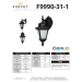 12-5/8 LED PORCH LANTERN 9W 300LM 3000K