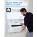 8,000 BTU Smart Inverter Window AC