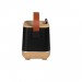 6-Can Mini Personal Fridge Cooler Black