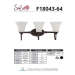 3LT 100W MB DARBY VANITY