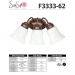 3LT VANITY SCRLL ARM FX ALBTR RB