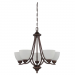 Sunset Five Light Preston Chandelier
