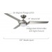 CF275BS 60IN SWEEP ECO IN BRUSHED STEEL