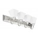 4LT-100W MB SCONCE FRSTD SQUARE MILK GLS