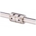 CFDCBS - DOWNROD COUPLER BRUSHED STEEL