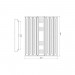 22" Linear LED Highbay 150w 19500lm