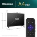 HISENSE 32" 720P HD LED ROKU SMART TV