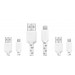IHOME 3PK LIGHTNING TO USB-A CABLE