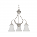 3 LT 100W MB VALARE CHANDELIER DOWN