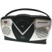 SYLVANIA SRCD212 BLACK RETRO BOOMBOX