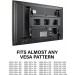 SANUS 50-120 TILT TV WALL MOUNT