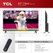 TCL 40" LED SMART TV WITH ROKU TV