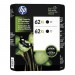 HP 62XL BLACK INK 2PK