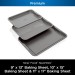 3-Piece Baking Sheet Set