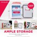 6 CAN MINI BEVERAGE COOLER red