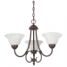 3 LT HANGING FIXTURE 3-100W RB
