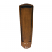 22 IN DECO CARVED HARDWOOD BLADE WALNUT