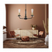 3LT 100W MB ONYX CHANDELIER