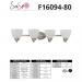 4-LT 100W MB PRESTON VANITY