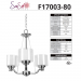 3-LT 100W MB ABBOT CHANDELIER