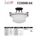 3 LT 100W MB VALARE SEMI-FLUSH