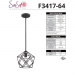 1LT 100W HARMONY CAGE SMALL PENDANT