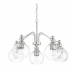 ORIANA 5LT MB CHANDELIER WITH CLEAR SEED