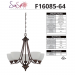 Sunset Five Light Preston Chandelier
