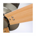 KEANE FAN IN BRUSHED STEEL W/ B320WMP