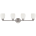 4 LT VANITY OPAL GLASS BSN