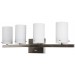 BOCA 4LT MB VANITY OPAL BSN
