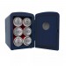 9 Can Indigo Denim Fabric Door