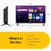 HIRO 24" 720P LED ROKU SMART TV
