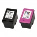 HP65XL CLR BLK INK 2PK