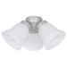 3 LT MB LED FAN KIT WITH ALABASTER GLS
