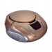 CD Boombox with AM/FM Radio Champaigne