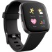 FITBIT VERSA 2 BLACK W/ BONUS BAND