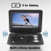 ONN PORTABLE 10" DVD MEDIA PLAYER