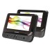 SYLVANIA SDVD8739 7" DUAL-SCREEN PORTABL