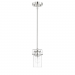 QAIRO 1LT MB MINI PENDANT WITH CLEAR SEE