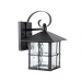 LED 18-7/8IN H LARGE LANTERN BK 15W DOB