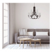 9LT 2-TIER 60W MB DALTON CHANDELIER
