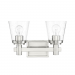 RIELLA 2LT MB VANITY WITH CLEAR SEEDED G