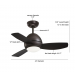 44 IN LED OUTDOOR IN OIL RUBBED BRONZE