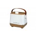 6-Can Mini Personal Fridge Cooler White
