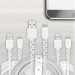 IHOME 3PK LIGHTNING TO USB-A CABLE
